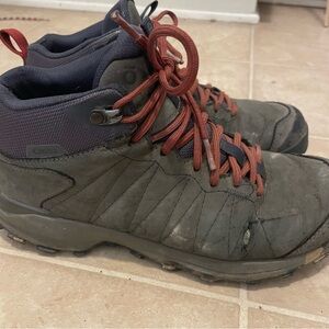 Well-Loved Oboz Sypes Sz 8 Women’s Hiking Boots with Plenty of Life left
